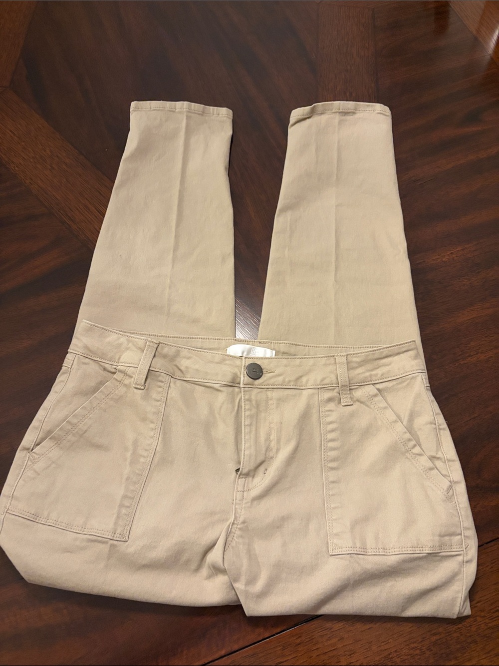 1822 Denim Skinny Pants in Beige size 10
